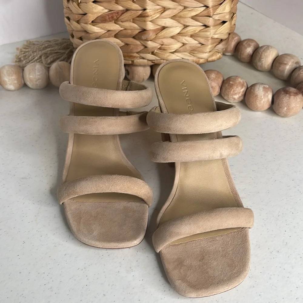 Vince
Women's Dara Slip On Strappy High Heel Sandals Sz 7.5 - Picture 5 of 13